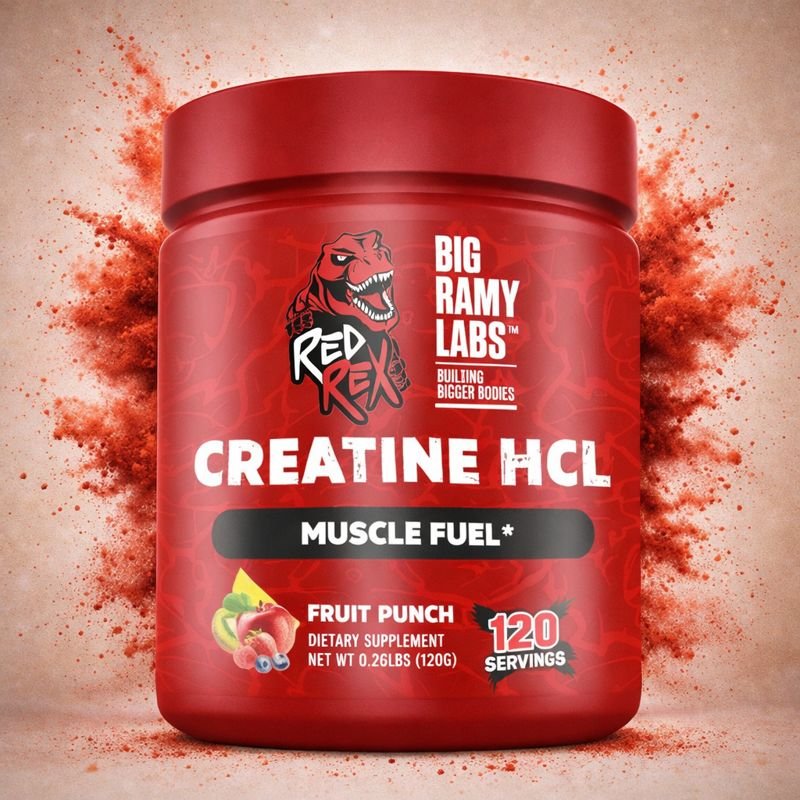 Creatine HCL Red Rex 120g (120 Servings)