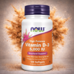Vitamine D3 5000 UI 120 Softgels (120 Servings)