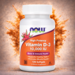 Vitamine D-3 50000UI 1250mcg 50 Softgels